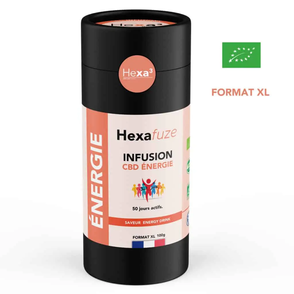 Infusion CBD bio Energie Hexa3