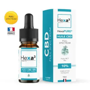 Huile CBD 10% Full Spectrum Hexa3 10ml