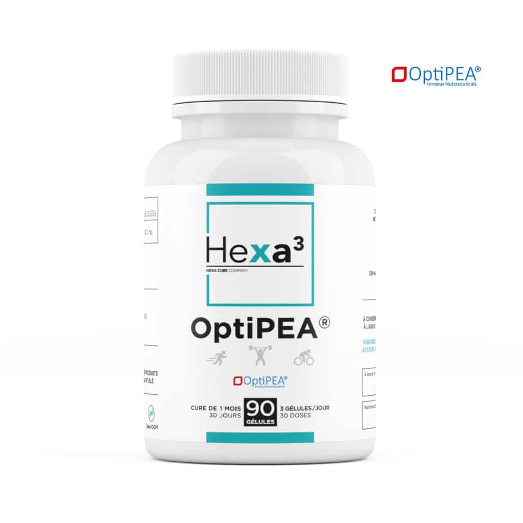 PEA, OptiPEA, Palmitoyléthanolamide, 90 capsules
