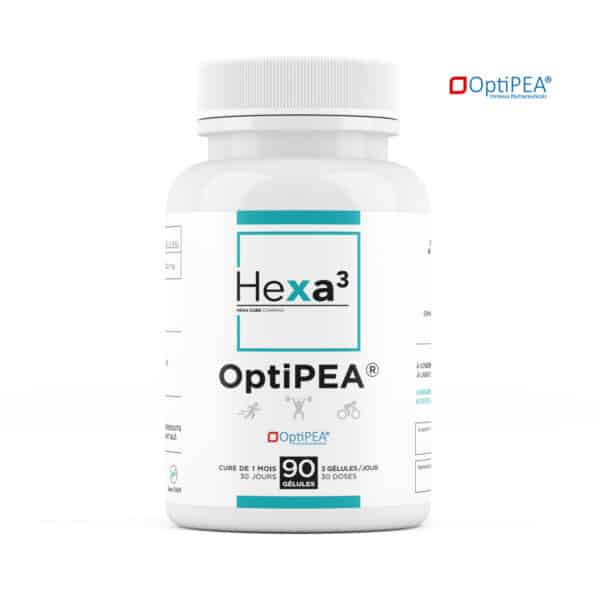 PEA, OptiPEA, Palmitoyléthanolamide, 90 capsules