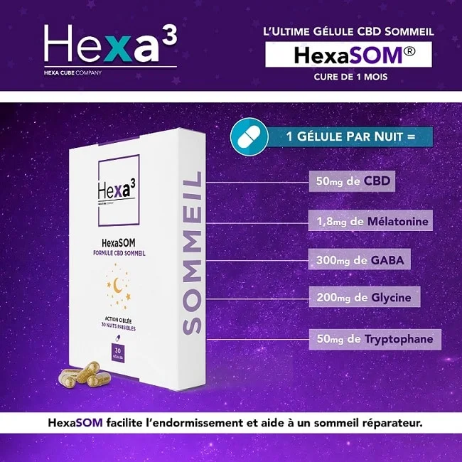 cbd sommeil Hexasom
