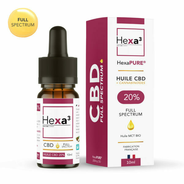 huile cbd 20% full spectrum hexa3