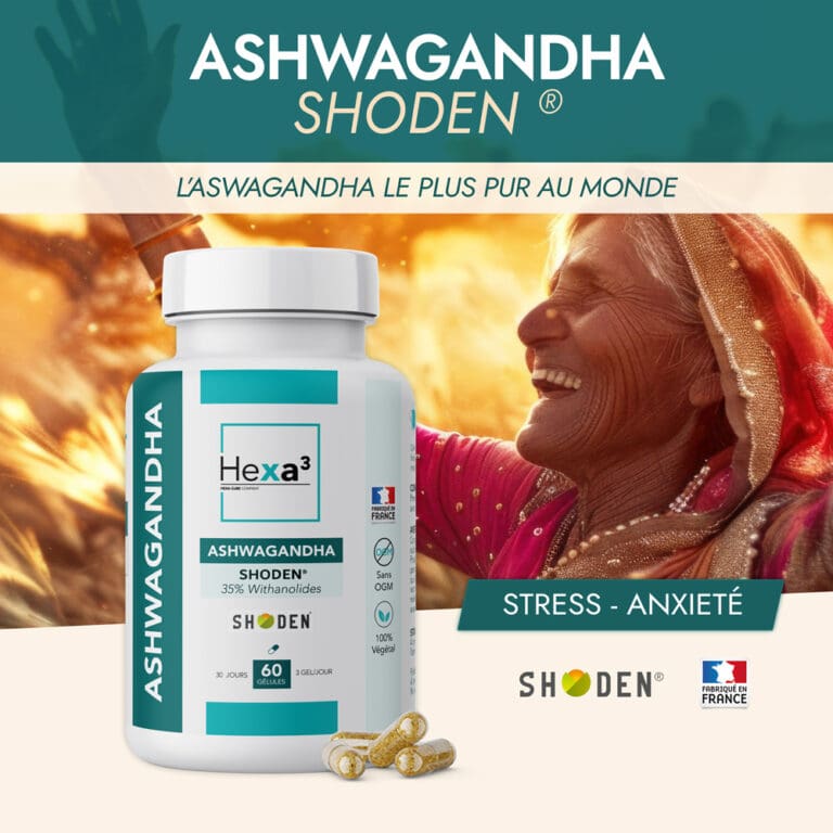 ashwagandha shoden ayurveda label qualité