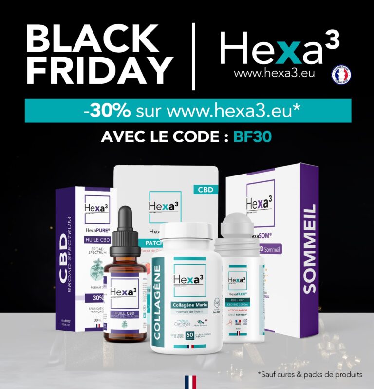 black friday hexa3 -30% bf30