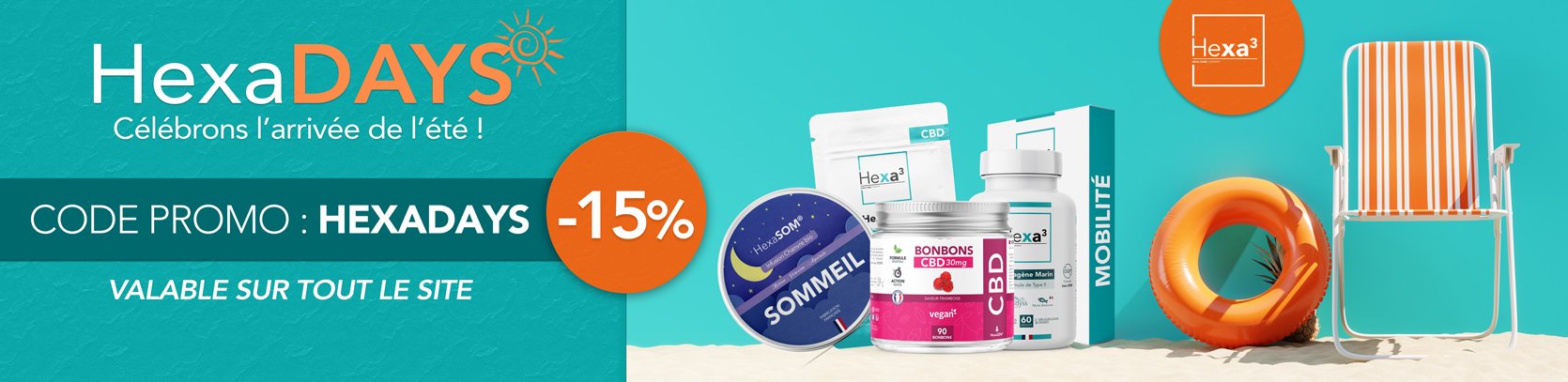 Promotion CBD hexadays