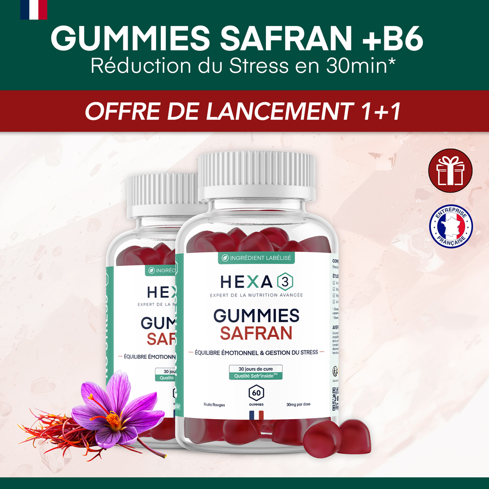 gummies safran safr'inside offre de lancement hexa3