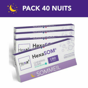 pack chewing-gums cbd sommeil